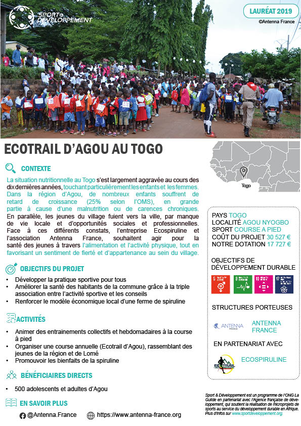 fiche ecotrail togo